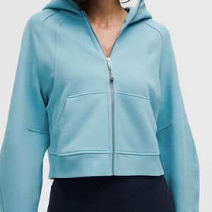 Lululemon scuba full zip hoodie washed blue size medium / large - new with tag